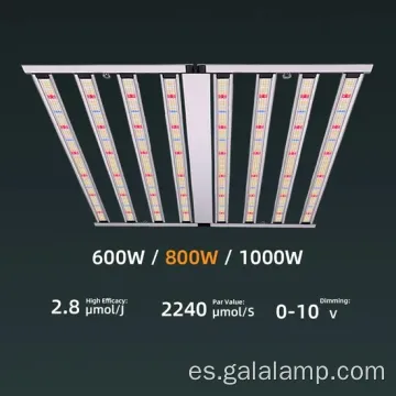 Mejorar la fotosíntesis con luz LED de barra de crecimiento premium